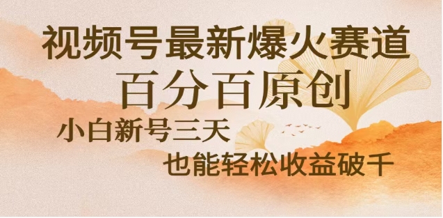 视频号独家玩法，老年养生赛道，无脑搬运爆款视频，日入2000+-蓝图副业