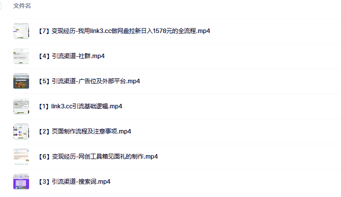 link3.cc聚合链接引流，日引流50＋精准粉-蓝图副业
