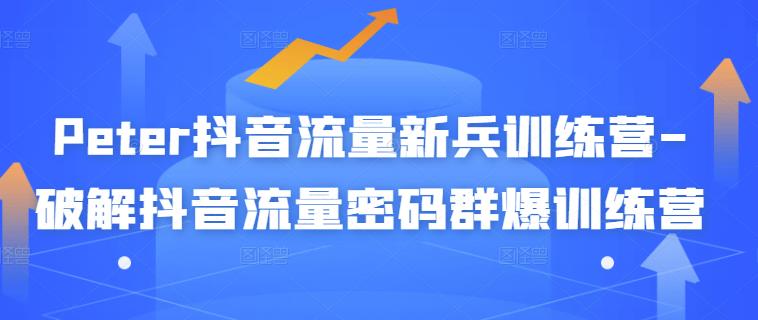 【副业项目3371期】破解抖音流量密码新人训练营（新人抖音怎么获取流量）-蓝图副业