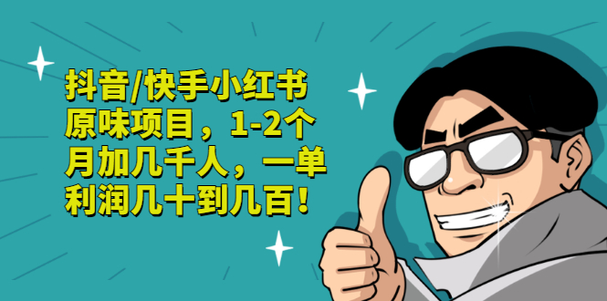 【副业项目3387期】抖音/快手小红书原味项目，月收入6000（互联网蓝海暴利项目）-蓝图副业