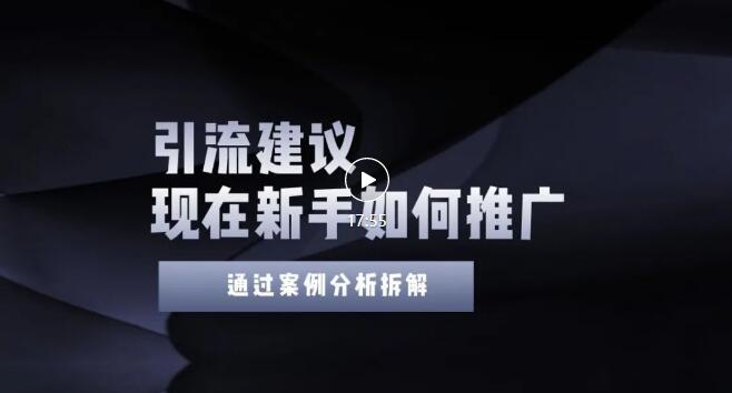 【副业项目3565期】2022年新手如何精准引流？给你4点实操建议让你学会正确引流（附案例）-蓝图副业