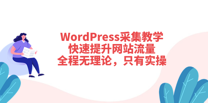 【副业项目3931期】wordpress采集教程，怎样提高网站流量-蓝图副业