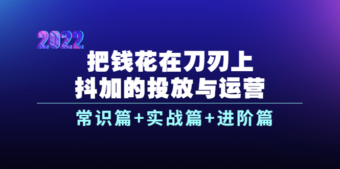 【副业项目4086期】dou+的投放与运营：常识篇+实战篇+进阶篇（28节课）-蓝图副业