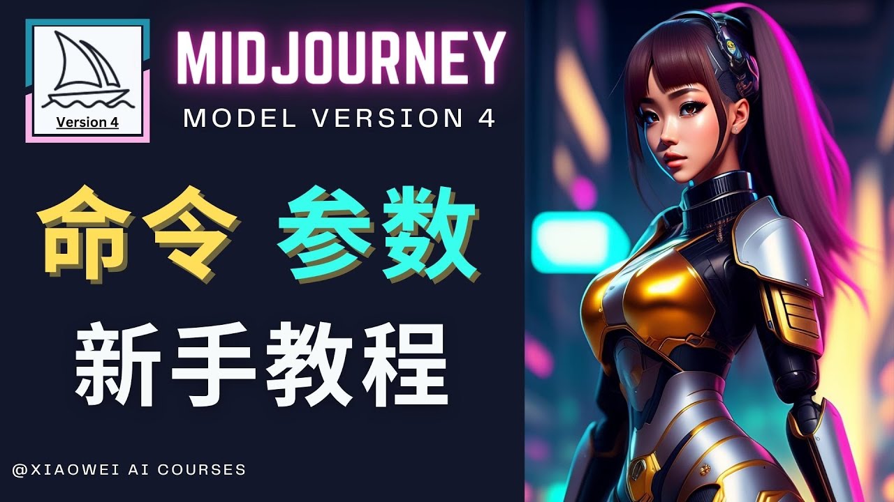 【副业项目5078期】Midjourney新手入门教程，轻松创作顶级图像，命令参数-新手教程-蓝图副业
