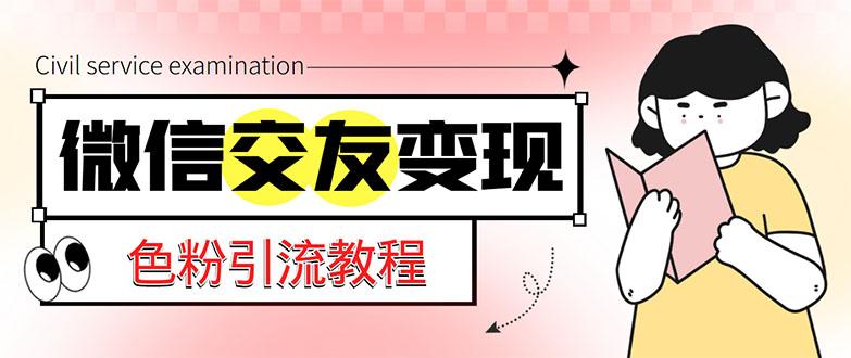 【副业项目5402期】微信交友变现项目，吸引全网LSP男粉精准变现，小白也能轻松上手，日入500+-蓝图副业