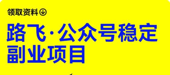 【副业项目6237期】路飞·公众号稳定副业项目，你只要无脑去推广，粉丝和收入，自然就来了-蓝图副业