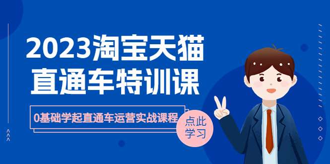 【副业项目6489期】2023淘宝·天猫直通车评特训课，0基础学起直通车运营实战课程（8节课时）-蓝图副业