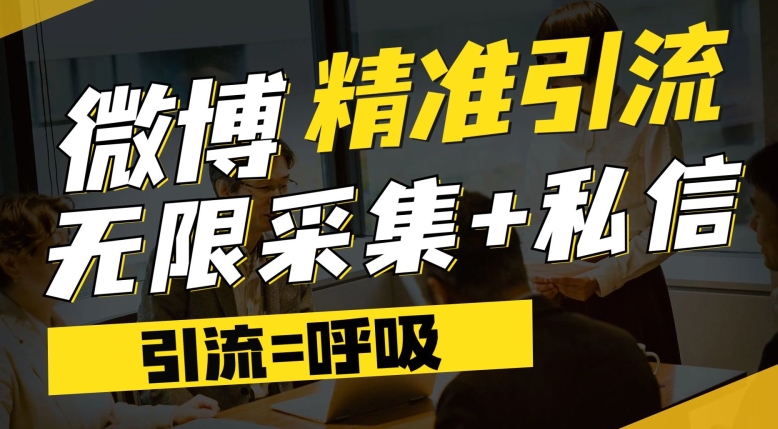 【副业项目7606期】微博最新引流技术，软件提供博文评论采集+私信实现精准引流【揭秘】-蓝图副业