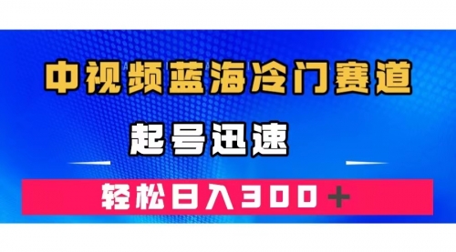 【副业项目7672期】中视频蓝海冷门赛道，韩国视频奇闻解说，起号迅速，日入300＋-蓝图副业