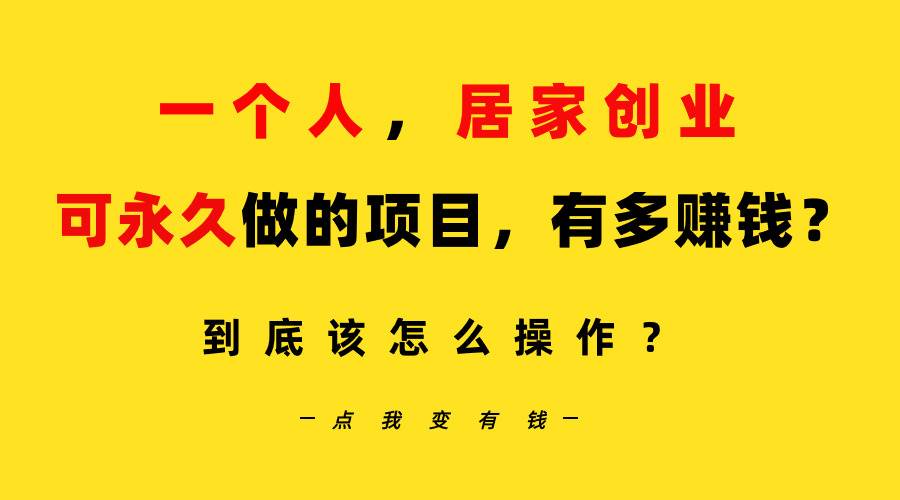 一个人，居家创业：B站每天10分钟，单账号日引创业粉100+，月稳定变现5W…-蓝图副业