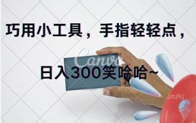 巧用小工具，每天动动手，轻松日入300+-蓝图副业